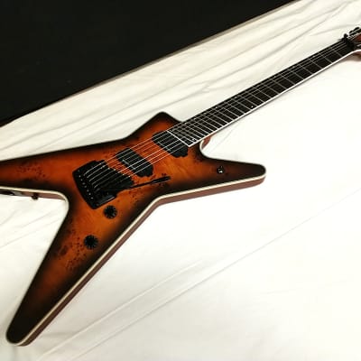 Dean ML Select Multiscale 7-string Kahler electric Guitar NEW w/Case Tremolo - Burl Black Burst image 2