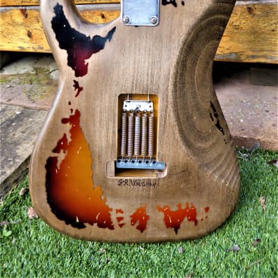 DY Guitars SRV Stevie Ray Vaughan First Wife No.1 relic strat body PRE-BUILD ORDER image 3