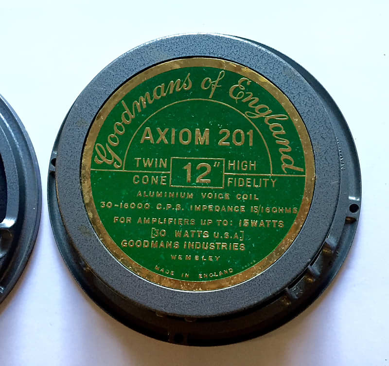 Goodmans Axiom 201 vintage 12 Goodmans Axiom 201 vintage 12