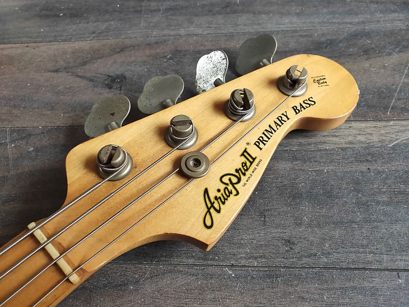 Aria ProⅡ Precision Bass ジャパンビンテージ c1980s Aria Pro II Precise Bass 'Precision Bass' (Japan