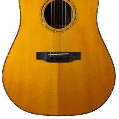 Used Bedell RV-D-AD-BR Revere Series Dreadnought Adirondack/Brazilian Rosewood Natural image 3