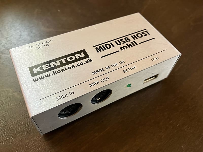Kenton MKII - MIDI USB Host 2018-2019 - Silver | Reverb