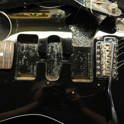 2017 Fender Aerodyne MIJ HSS Stratocaster Japan Black image 14