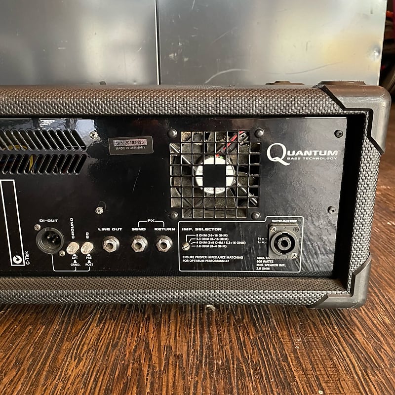 Hughes & Kettner Quantum QT 600 - Legendary bass amp / head