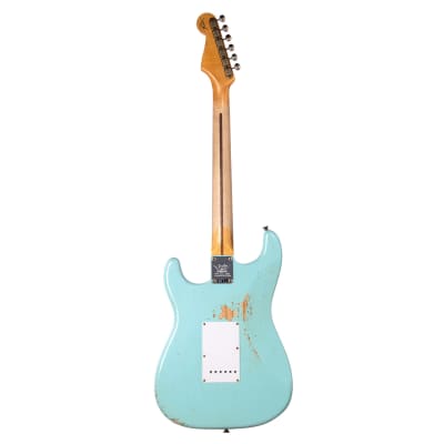 Fender Custom Shop Limited Edition 70th Anniversary 1954 Stratocaster Relic - Super Faded/Aged Daphne Blue - Electric Guitar NEW! image 7