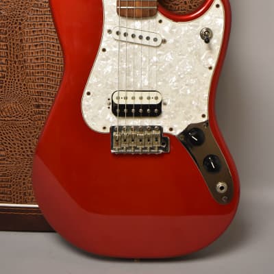 2000 Fender Deluxe Series Cyclone Candy Apple Red MIM w/HSC image 2