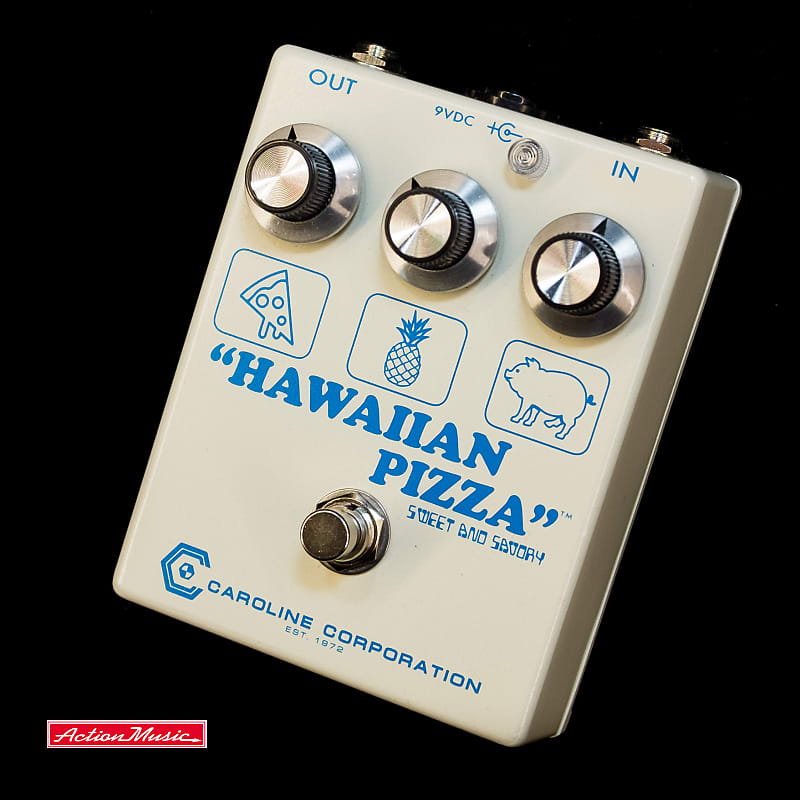 Caroline Guitar Company Hawaiian Pizza Fuzz - Hawaiian Pizza Fuzz / Brand New image 1