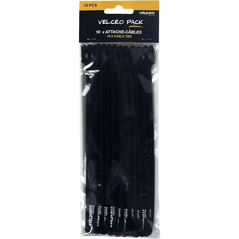 Algam Pack 10 Straps Velcro