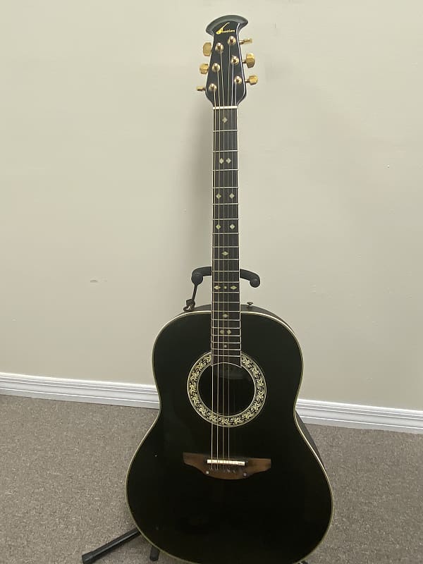 Ovation Legend 1980 Black | Reverb