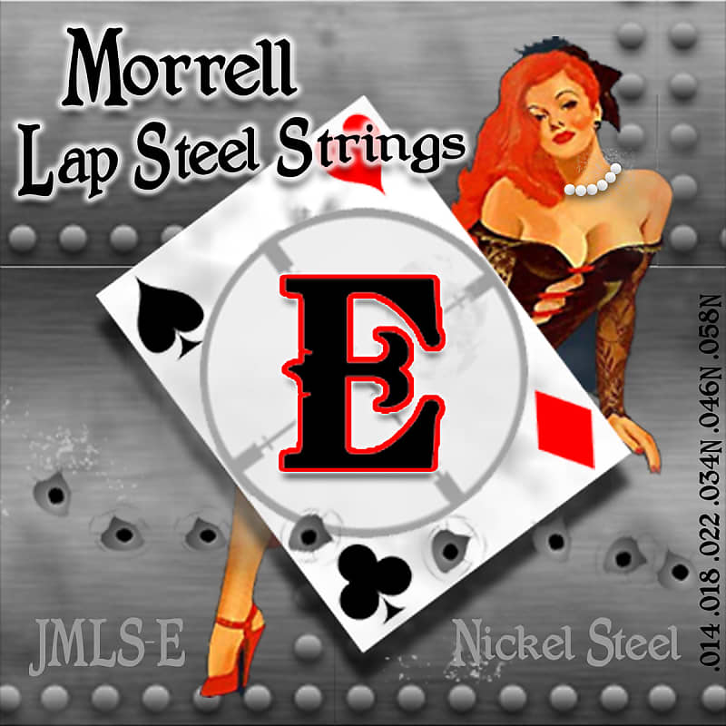Morrell JMLS-E Nickel Steel 6-String Lap Steel Strings for E Tuning image 1