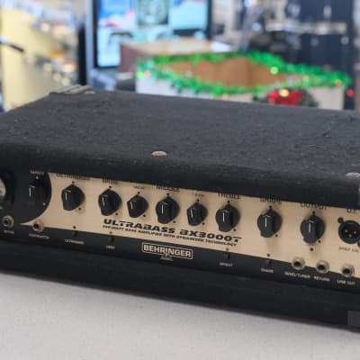 Behringer BX3000T 300w Bass Amp Head with Ultrabass | Reverb