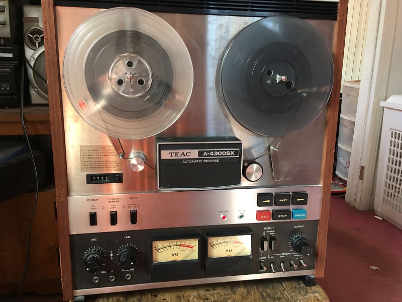 TEAC A-4300SX Stereo 7in Auto Reverse Reel To Reel Tape Deck Recorder -  electronics - by owner - sale - craigslist