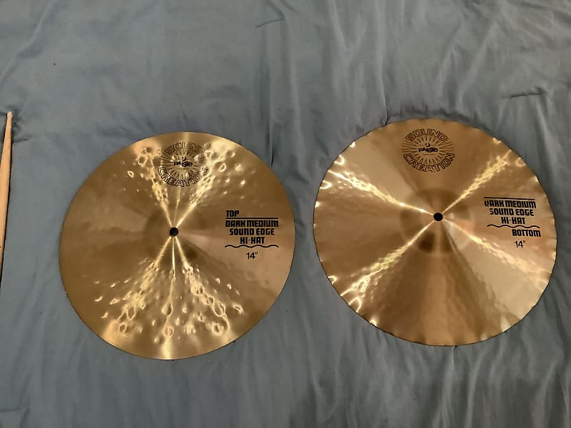paiste sc darksound edge hi hat 14
