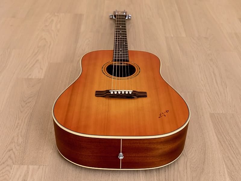 2017 K. Yairi LO-65 HB Dreadnought Acoustic Guitar Honey Burst Satin w/  Case & Tags | Reverb