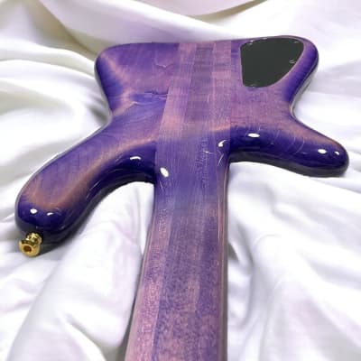 Spector USA NS-5XL, Ultra Violet Gloss w/ Pau Ferro and Haz-Lab Preamp *IN STOCK* image 18
