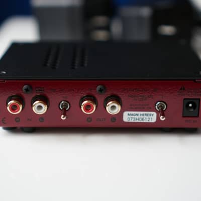 Schiit "Stack" with Modi Multibit DAC + Magni Heresy Headphone Amp + Interconnect (Black/Red/Silver) image 7