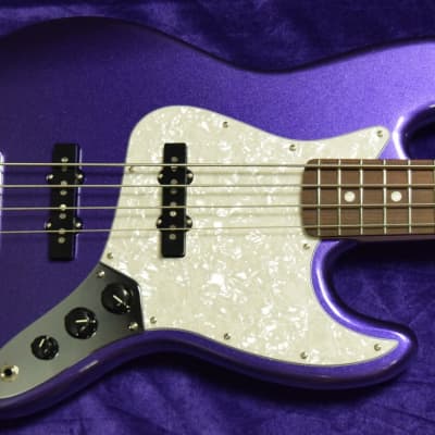 G&L JB4 (4-String) Jazz, Royal Purple Metallic with Rosewood