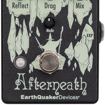 EarthQuaker Devices Afterneath Otherworldly Reverberation Machine V3 2020 - Present - Black image 1