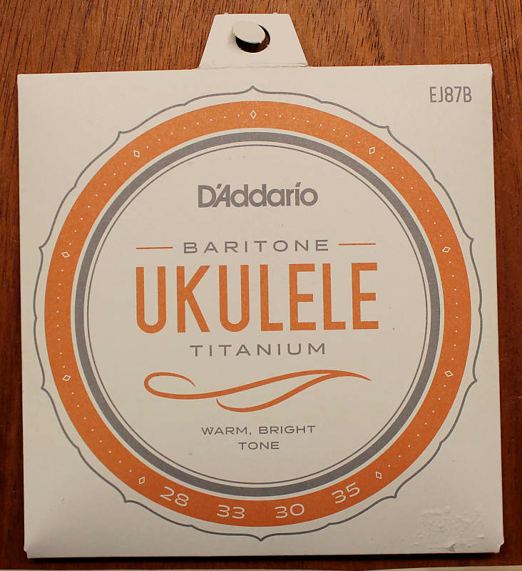 D'Addario Pro-Arte Baritone Ukulele Titanium Nylon Strings image 1
