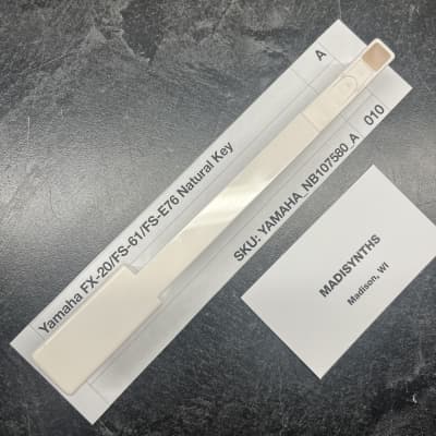 ORIGINAL Yamaha/Korg Replacement A Key (NB107580) for Yamaha DX7/DX5/DX9, SY77/SY85/SY99, Korg M1, Wavestation, Z1, etc