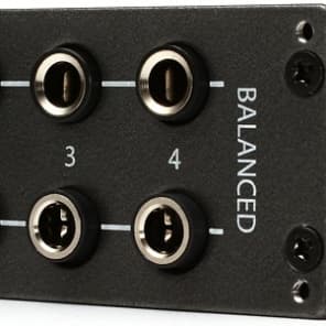 Hosa MHB-350 8-point 1/4" TRS Balanced Patchbay Module image 3