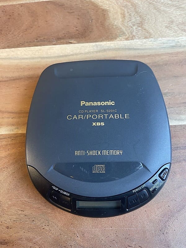 Panasonic SL-S201c Car / Portable CD Player XBS Anti-Shock Memory