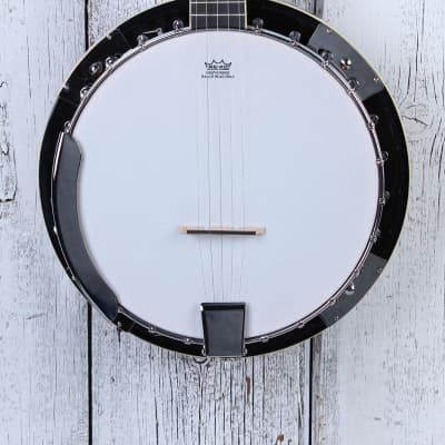 Oscar Schmidt OB4 5 String Banjo with 24 Bracket Tone Ring Natural Gloss Finish image 1