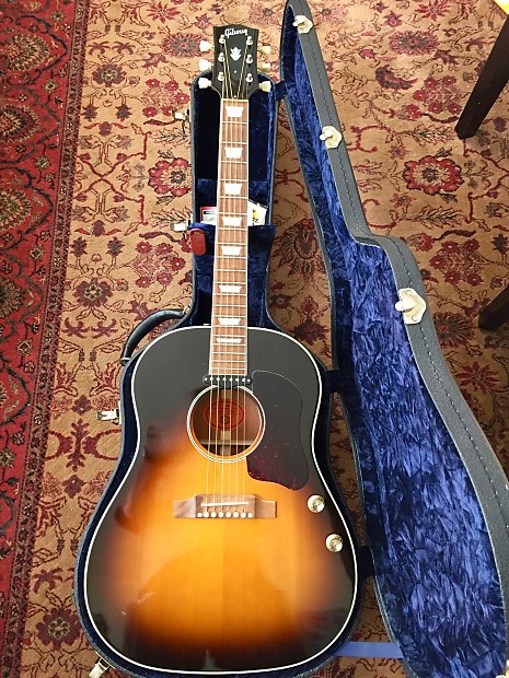 1997 Gibson J-160E Vintage Sunburst | Reverb