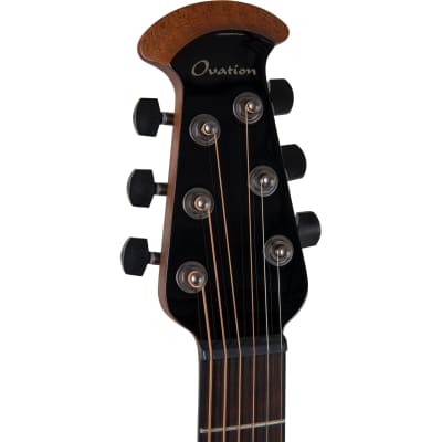 Ovation E-Acoustic Guitar Celebrity Elite Plus Mid Cutaway - Blue Flamed Maple image 5