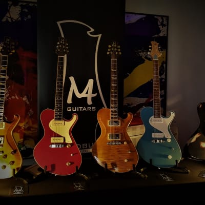 Manuel Ali Guitars Custom Goddess #6 2018 Nitro Transperent Amber image 23