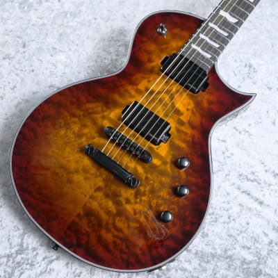 ESP E-II Eclipse EC QM FL Tyger Eye Sunburst [Made in Japan