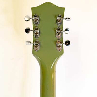1959 Gretsch Single Anniversary Model 6125 Guitar - Smoke Green image 6