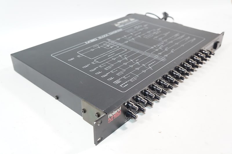 Roland M-120 12チャンネル 1Uラックマウント ミキサー Roland M-120 12-Channel Rackmount Line Mixer – Compact
