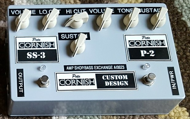 Pete Cornish SS-3 + P-2 Duplex pedal