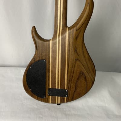 Gumby Custom "Gumby" Bass 4-String w/ Thru-Body Neck Natural Finish image 7
