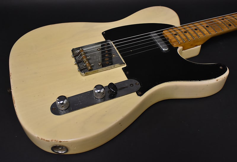 1953 Fender Telecaster Blackguard Butterscotch Blonde w/HSC image 7