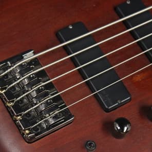 2012 Ibanez SR505 5-String Bass w/ HSC, Natural, Bartolini Pickups! #27464 image 5