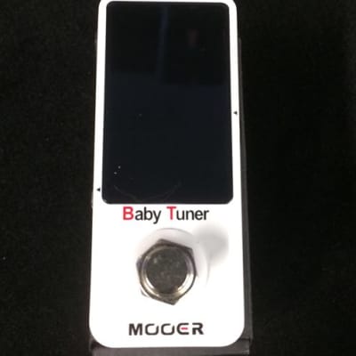 Mooer MTU1 Baby Tuner White Chromatic Tuner Free Shipping & Patch Cable! [ProfRev] image 3