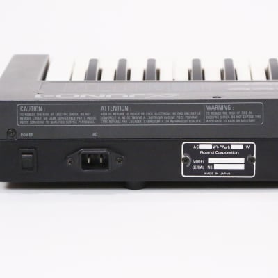 1985 Roland Juno-1 Alpha JU-1 49-Key Programmable Polyphonic MIDI JU1 Juno 1 Synthesizer Japan Keyboard Synth image 12
