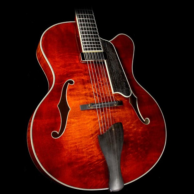 Eastman 7 string archtop guitar top