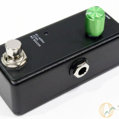 ギター HTJ-WORKS JT1054 MID BOOSTER New HTJ-WORKS JT1054 MID BOOSTER V2 Black×Black Booster Made