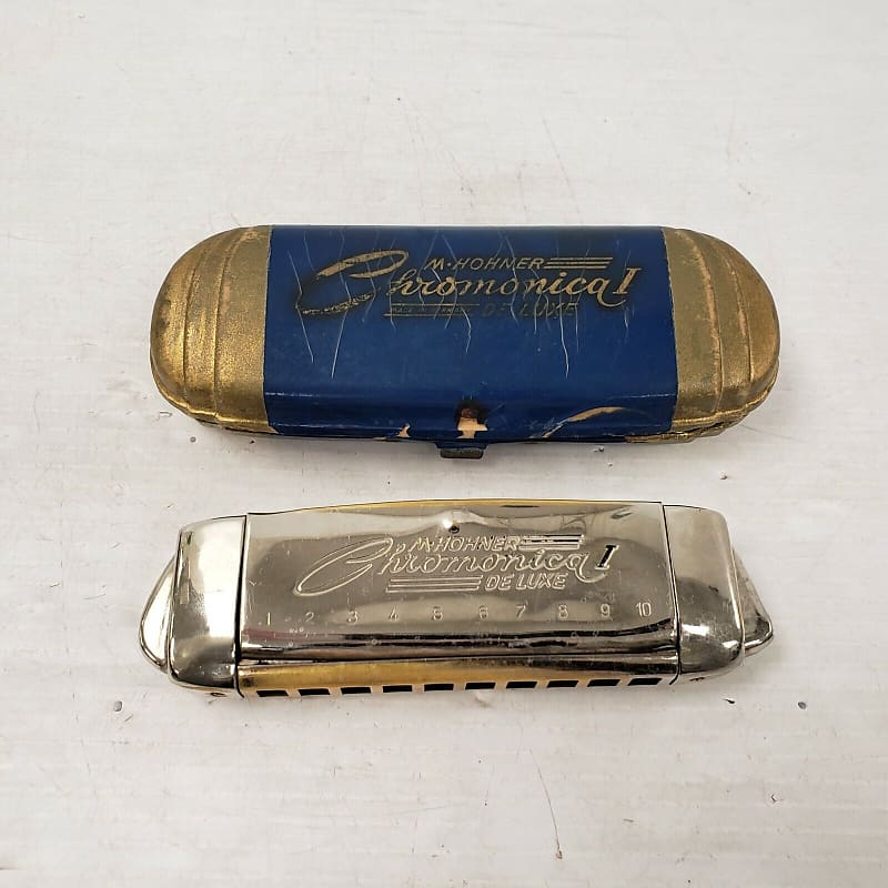 M Hohner Chromonica Deluxe Harmonica Reverb