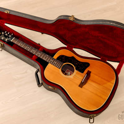 1979 Gibson J-40 Vintage Square Shoulder Dreadnought Acoustic Guitar w/ Case image 19