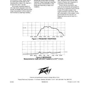 Peavey 22XT Diaphragm Replacement Kit | Reverb