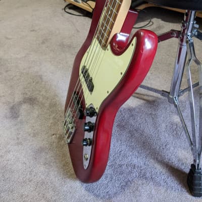 Fender 60th Anniversary American Jazz Bass USA Made 2005 - 2006 Red image 3