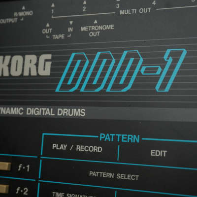Korg DDD-1 Digital Dynamic Drums 80s Drum Machine - 100V image 7