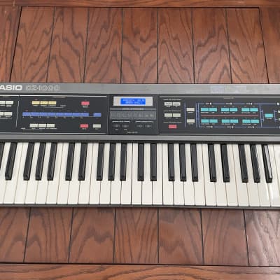Casio CZ-1000 with Illuminated BLUE/WHITE screen 49-Key Synthesizer 1985 Fully Tested 💫