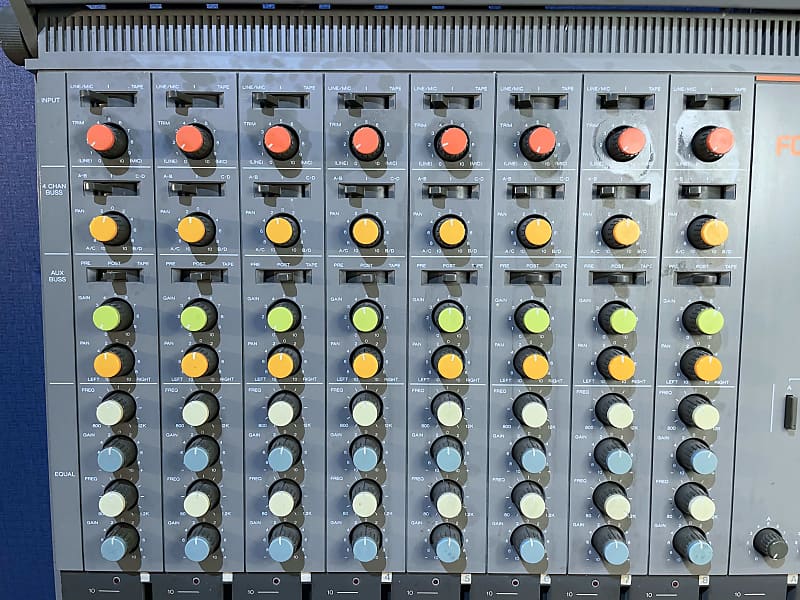 Fostex Model 350 Vintage Recording Mixer w/ Model 3060 Meter