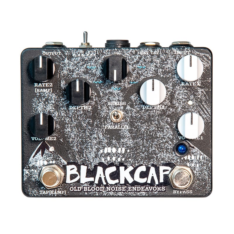 Old Blood Noise Endeavors Blackcap Harmonic Tremolo Effects Pedal