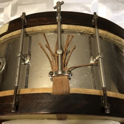 Duplex 1920’s/30’s RARE Aluminum Snare Drum image 6